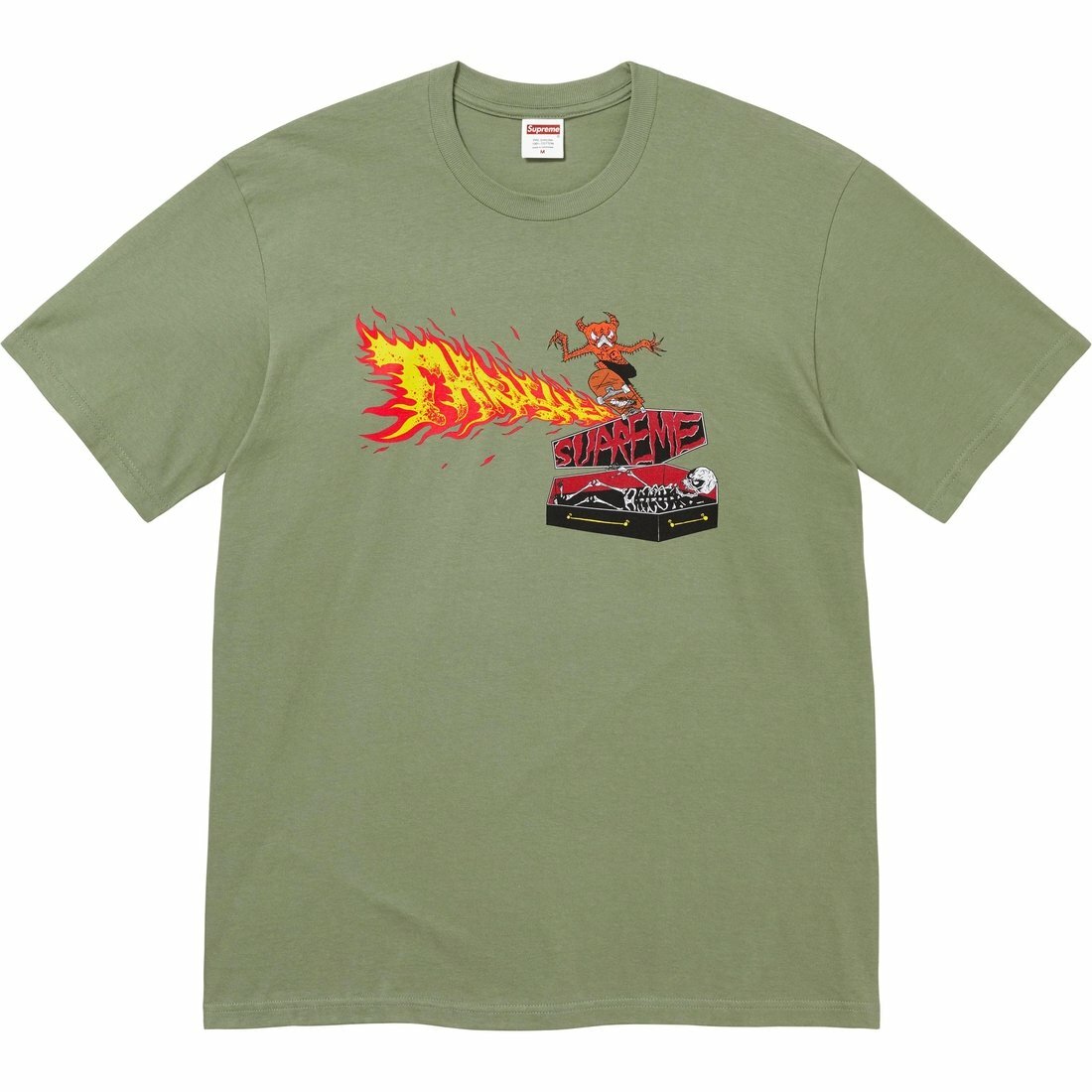 【代購】Supreme Thrasher Back Tail Tee