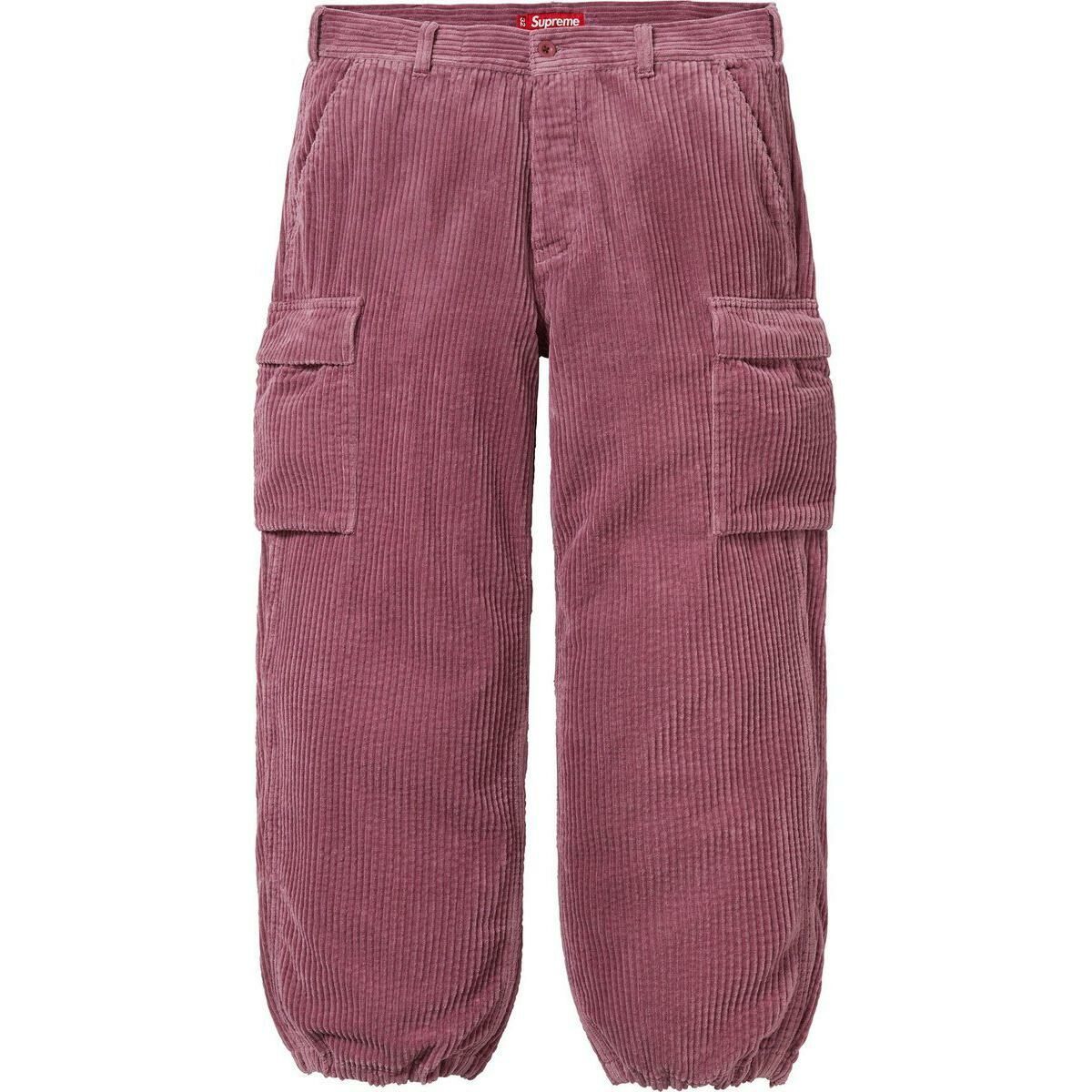 【代購】Supreme Wide Wale Corduroy Cargo Pant FW24
