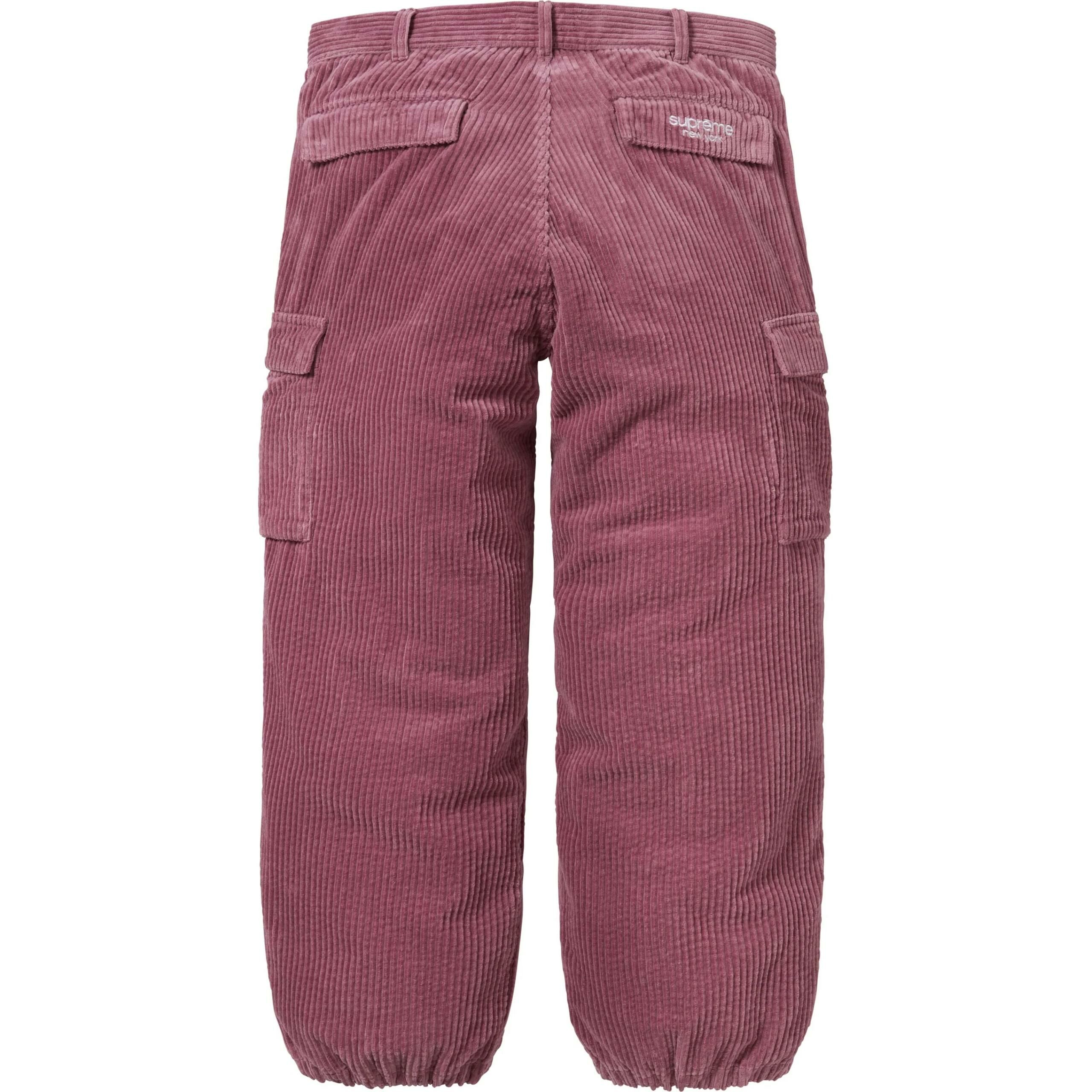 【代購】Supreme Wide Wale Corduroy Cargo Pant FW24