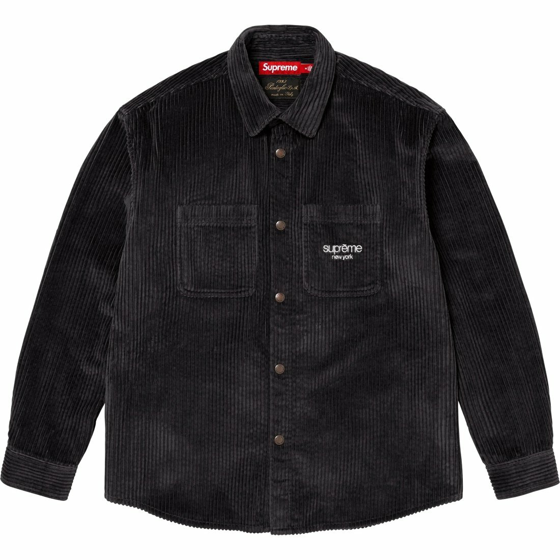 【代購】Supreme Wide Wale Corduroy Snap Shirt