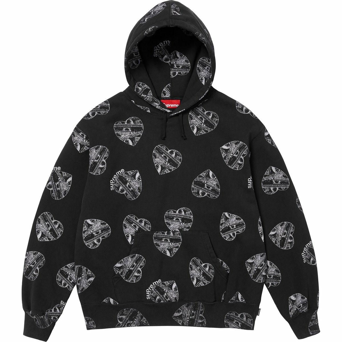 【代購】Supreme Love Cash Hooded Sweatshirt
