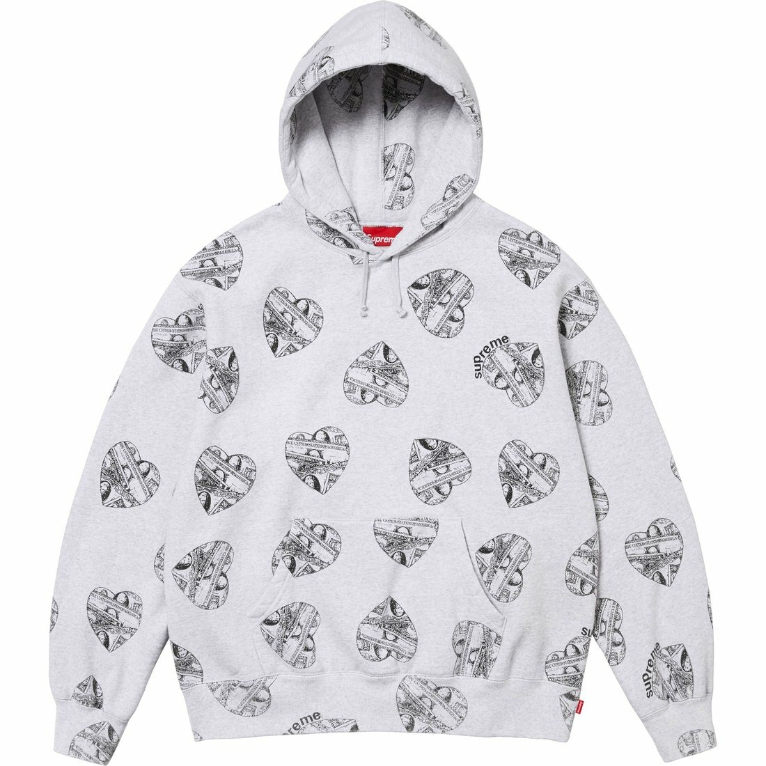 【代購】Supreme Love Cash Hooded Sweatshirt