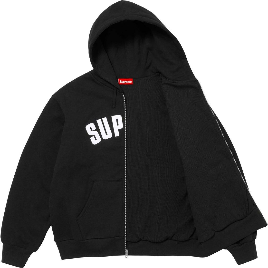 【代購】Supreme Arc Thermal Zip Up Hooded Sweatshirt