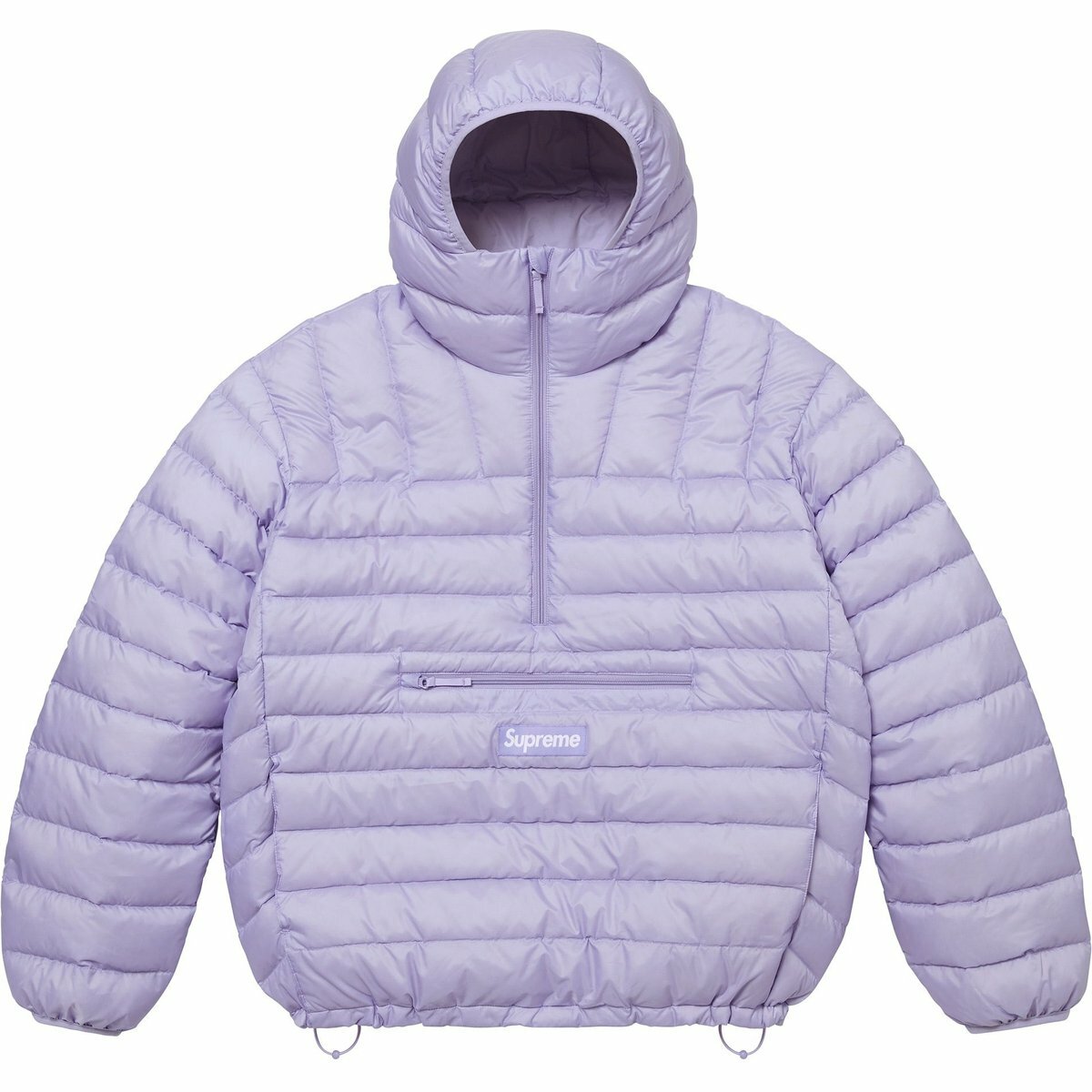 代購】Supreme Micro Down Half Zip Hooded Pullover FW24