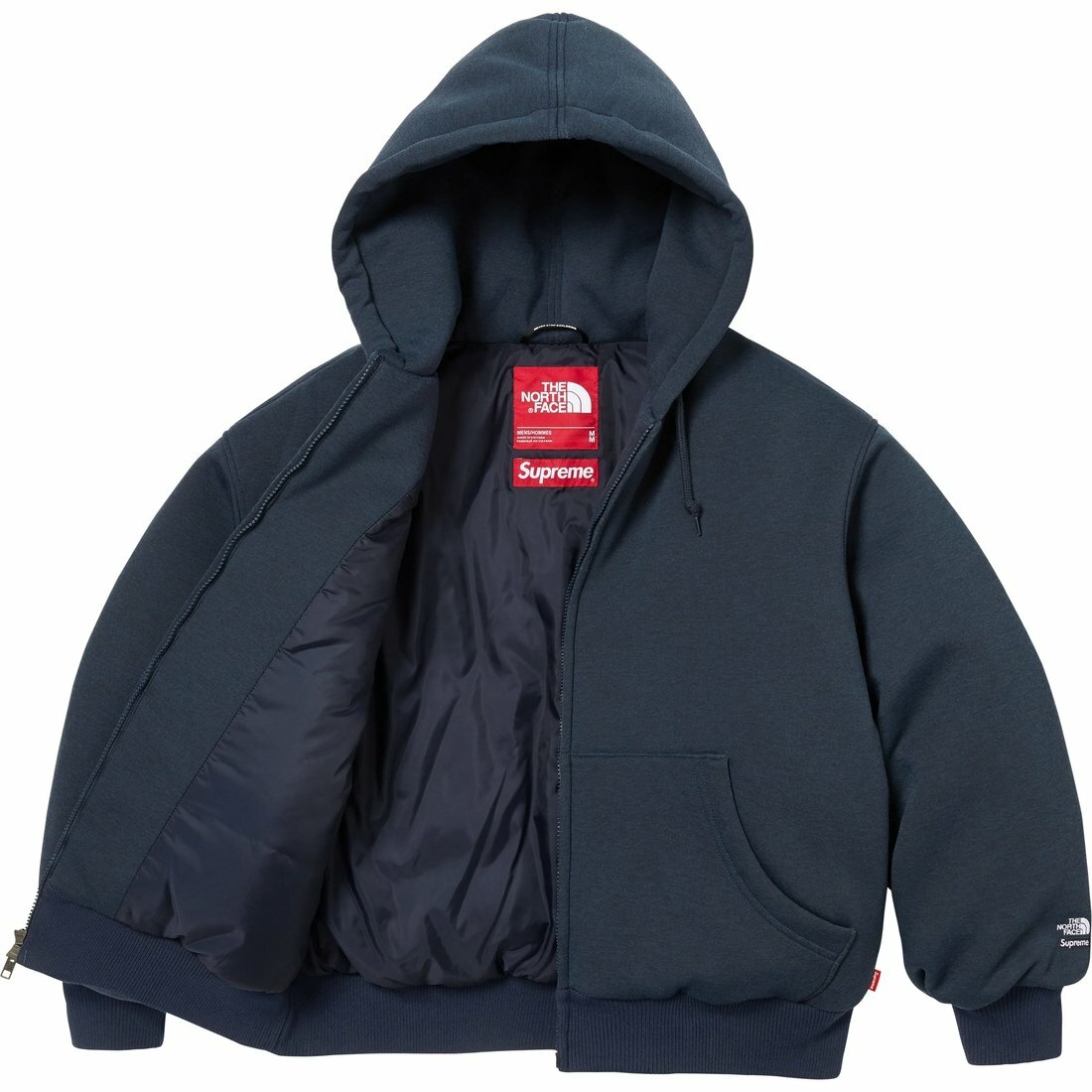 【代購】Supreme The North Face Down Filled Zip Up Hooded Sweatshirt