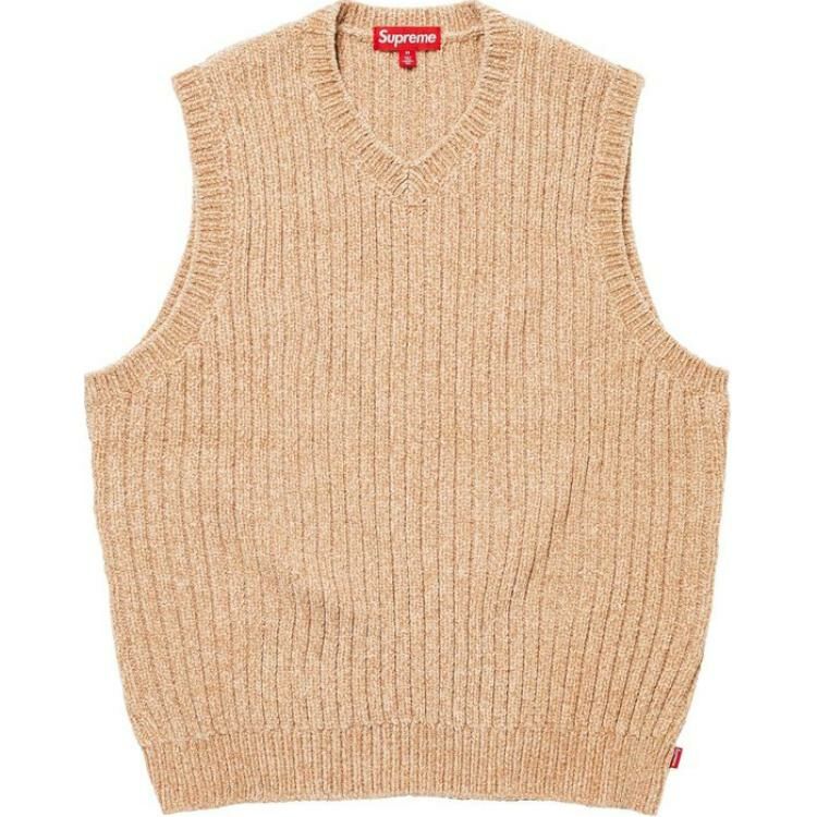 【代購】Supreme Chenille Sweater Vest