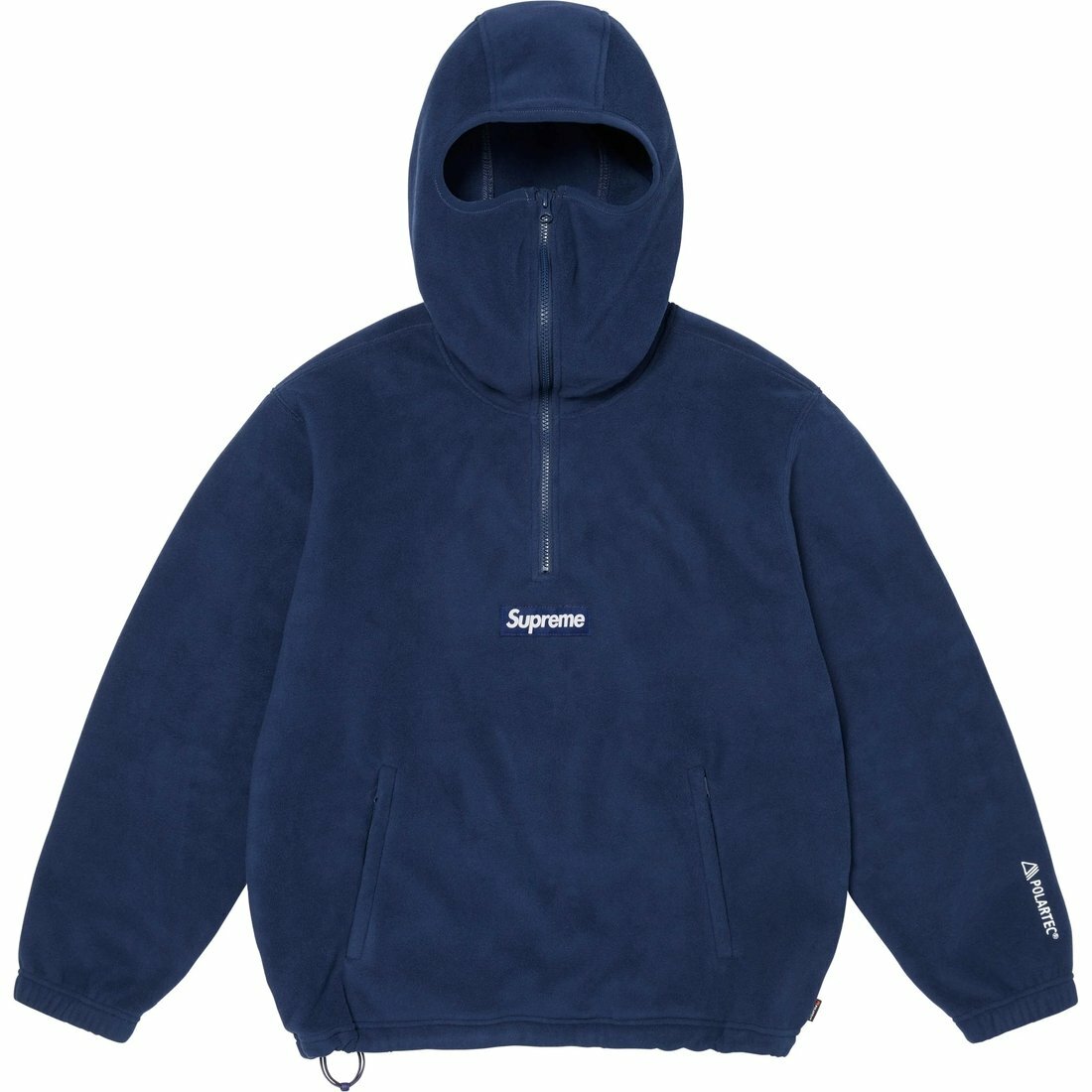 【代購】Supreme Polartec Facemask Half Zip Hooded Sweatshirt