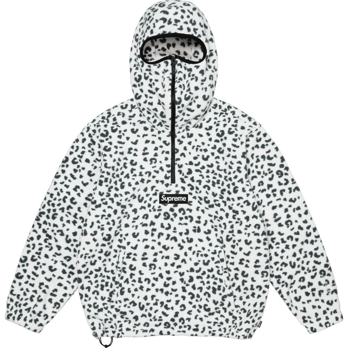 【代購】Supreme Polartec Facemask Half Zip Hooded Sweatshirt