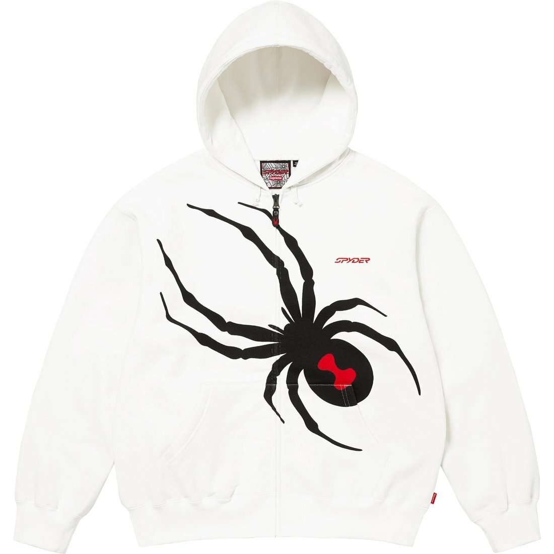 【代購】Supreme Spyder Zip Up Hooded Sweatshirt