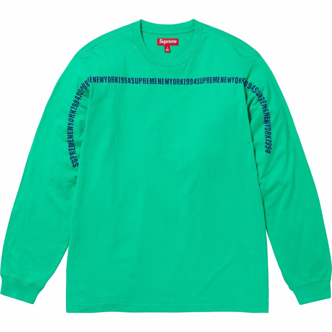 【代購】Supreme Intarsia Stripe L/S Top Bright