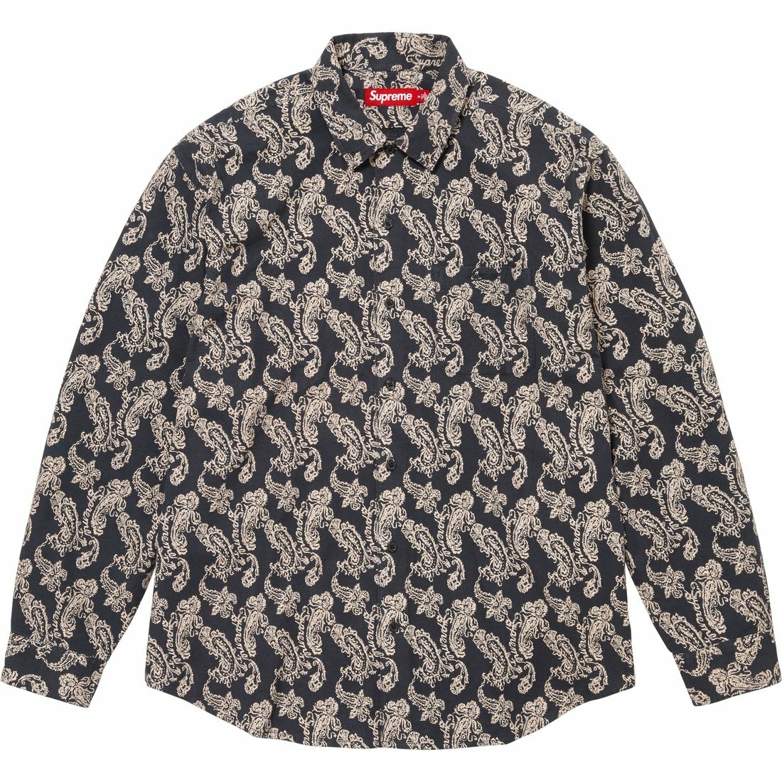【代購】Supreme Paisley Flannel Shirt