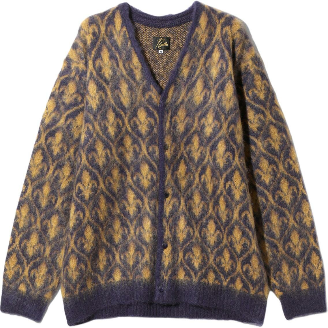 【代購】Needles Pattern-Jacquard Button-Up Cardigan