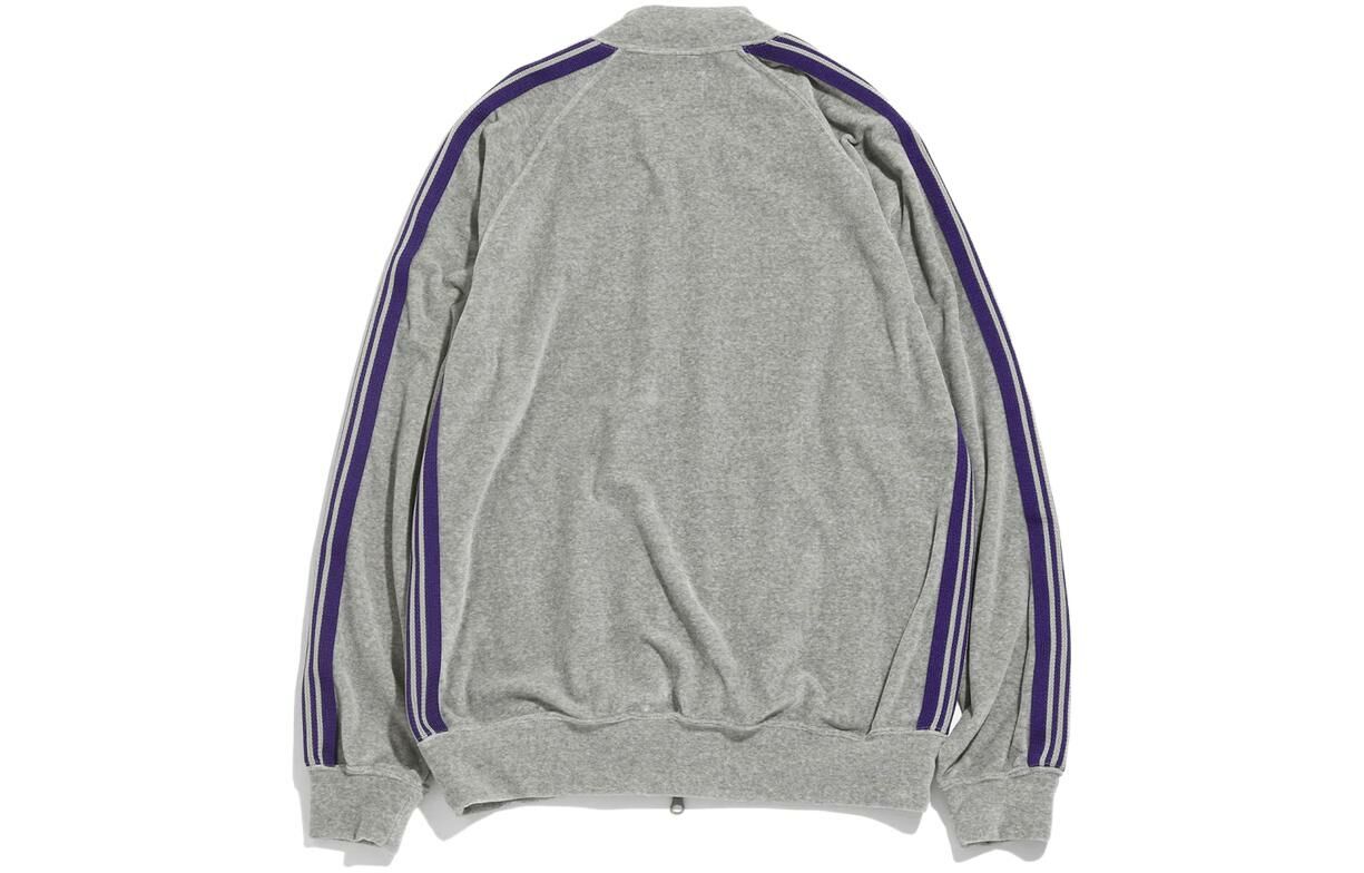 【代購】Needles Velvet Zip Up Track Jacket