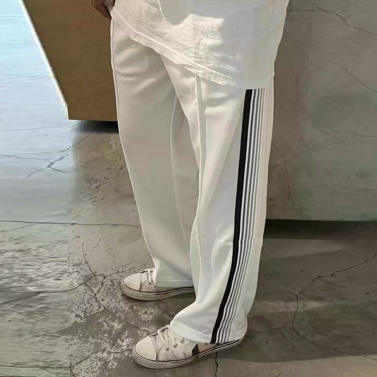 【代購】Needles x STUDIOS TRACK PANT Casual Pants Unisex Gradient White