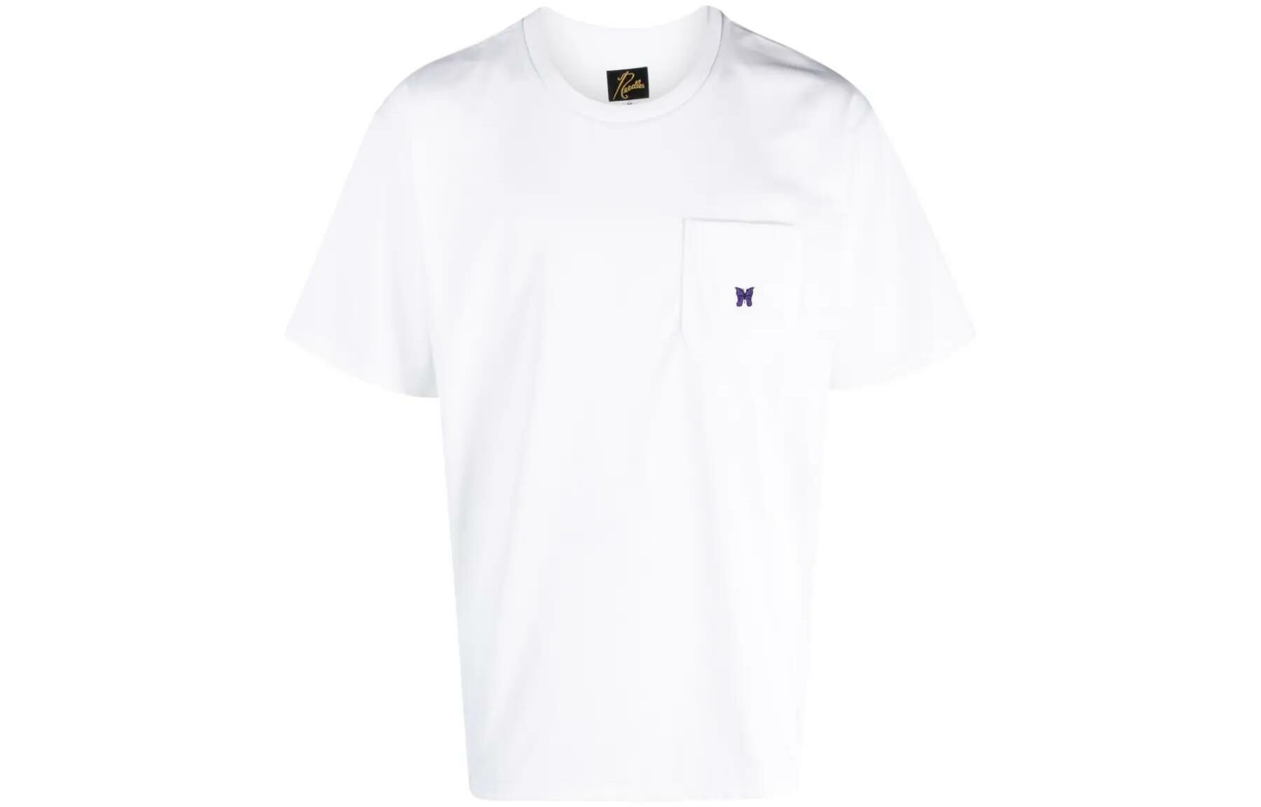 【代購】Needles Logo Embroidered Crewneck T-Shirt