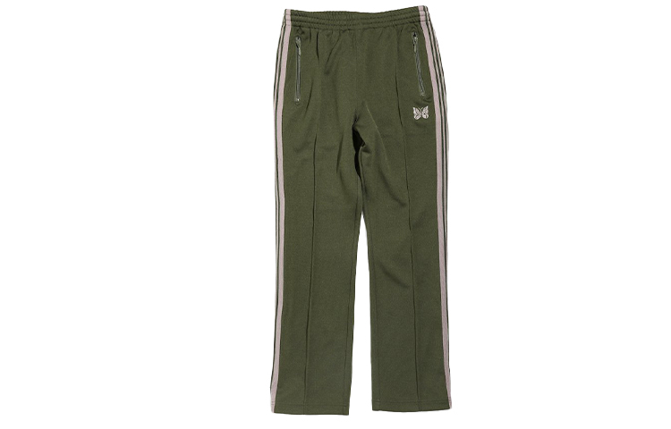 【代購】Needles Casual Pants Men Olive Green