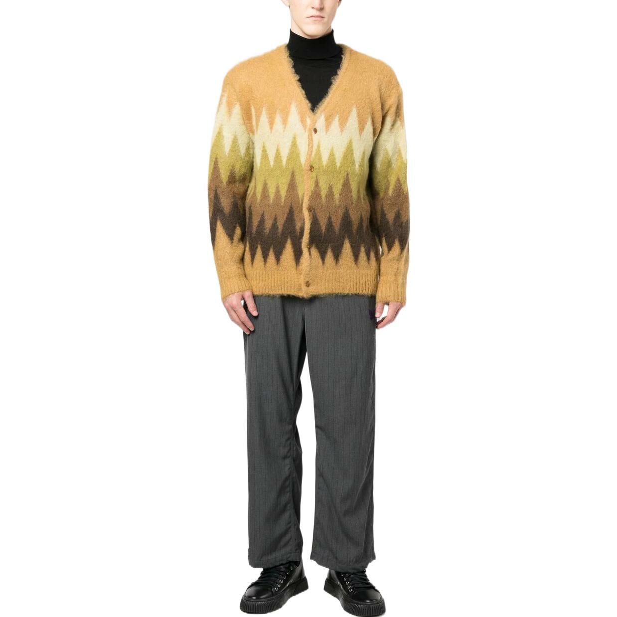 【代購】Needles Mohair Zigzag Cardigan