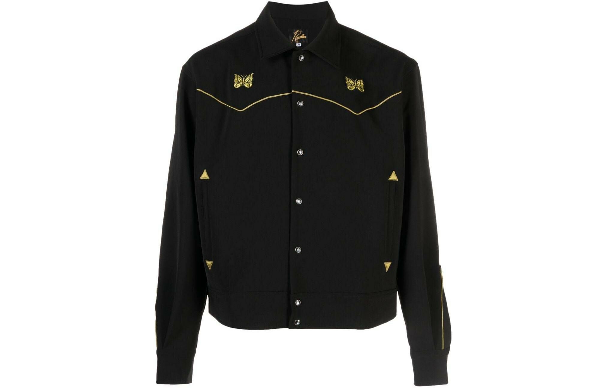 【代購】Needles Cowboy Butterfly-embroidered Jacket