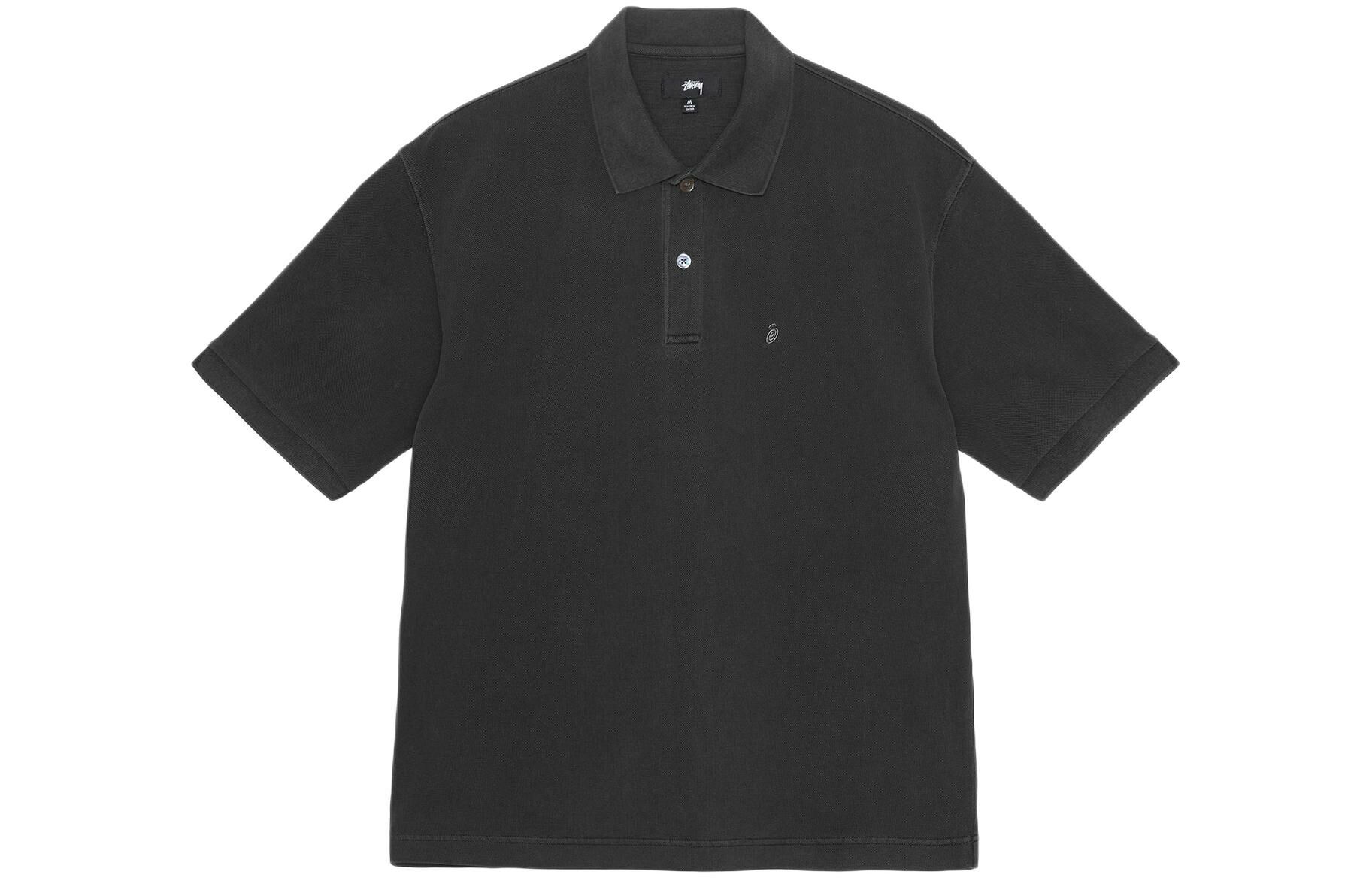 【代購】Stussy SS24 Drop2 Pigment Dyed Pique Polo Shirt