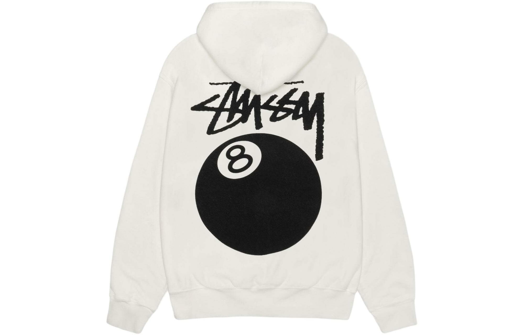 【代購】Stussy SS24 8 Ball Hoodie Pigment Dyed In Khaki