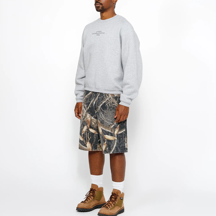 代購】Stussy SS24 BIG OL' SHORT REALTREE EDGE Denim Shorts Unisex
