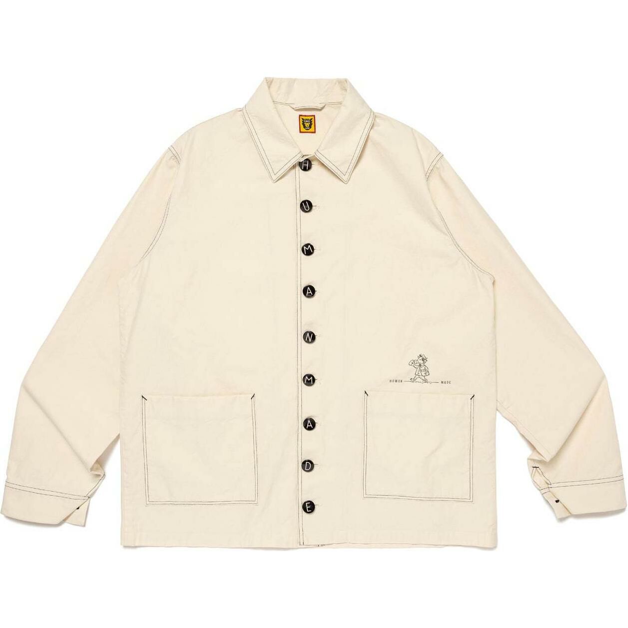 【代購】HUMAN MADE SS24 Jackets Coats Unisex White