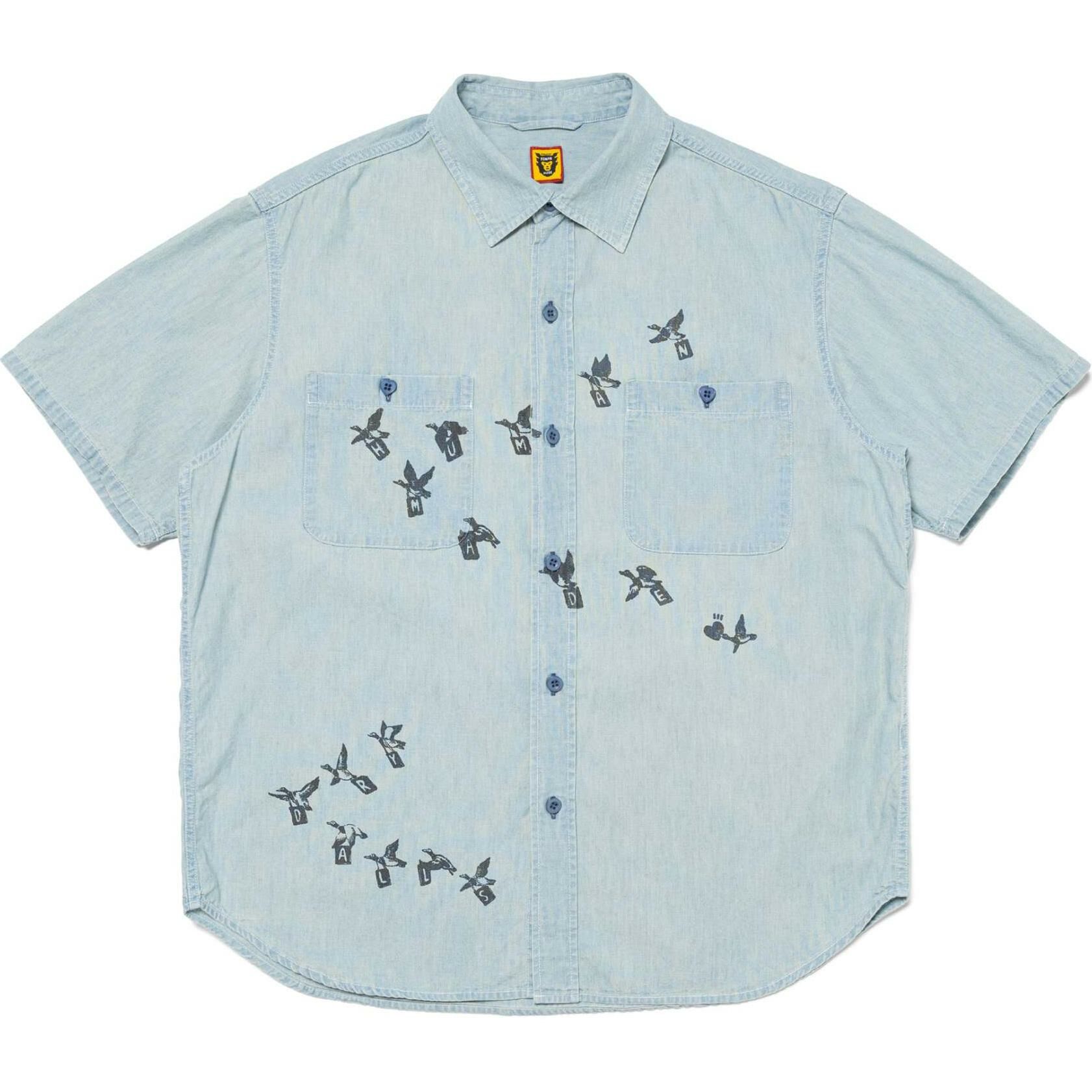 【代購】HUMAN MADE SS24 Shirt Unisex Indigo