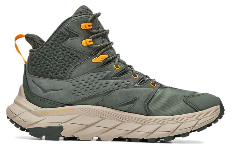 【代購】HOKA ONE ONE Anacapa Mid Gtx 'Thyme Radiant Yellow'