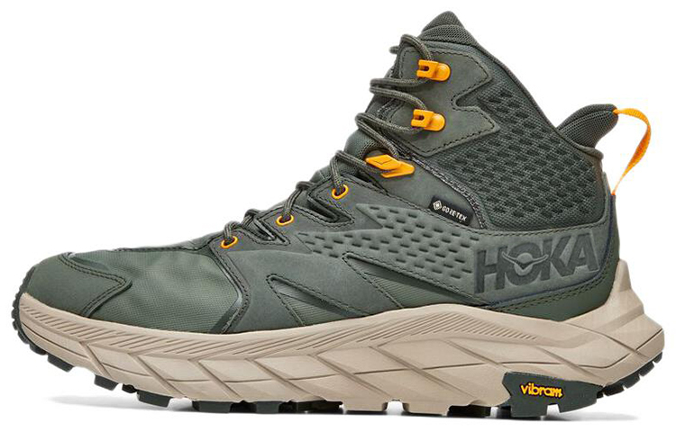【代購】HOKA ONE ONE Anacapa Mid Gtx 'Thyme Radiant Yellow'