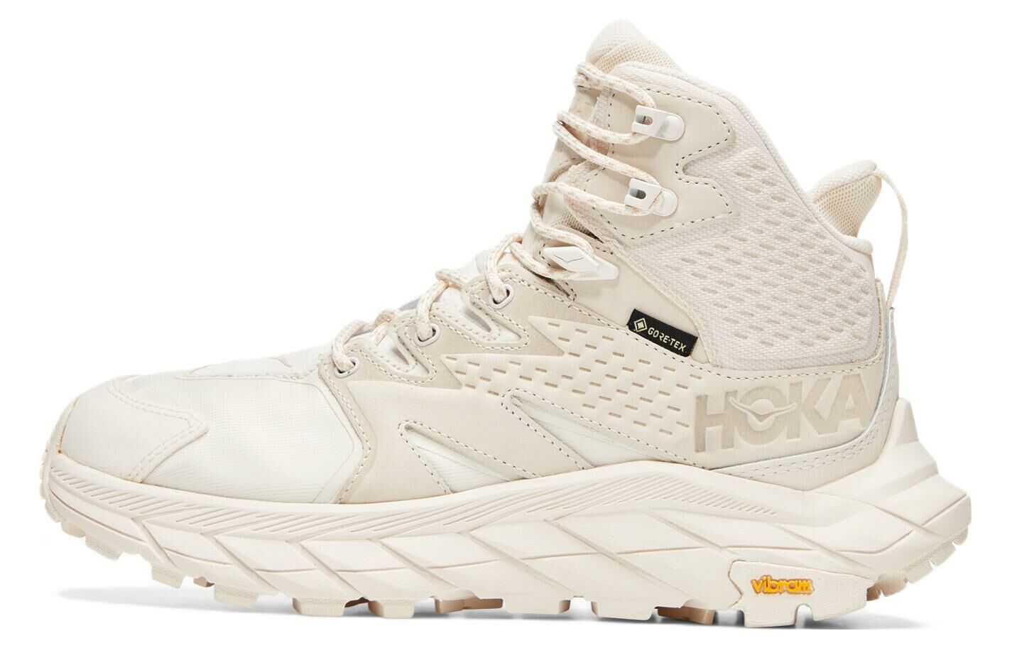 【代購】HOKA ONE ONE Anacapa Mid Gtx 'Eggnog Shifting Sand' Women's