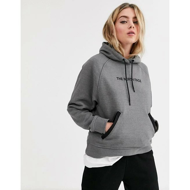 【現貨】The North Face Graphic Collection 女款帽T 歐美款 灰色
