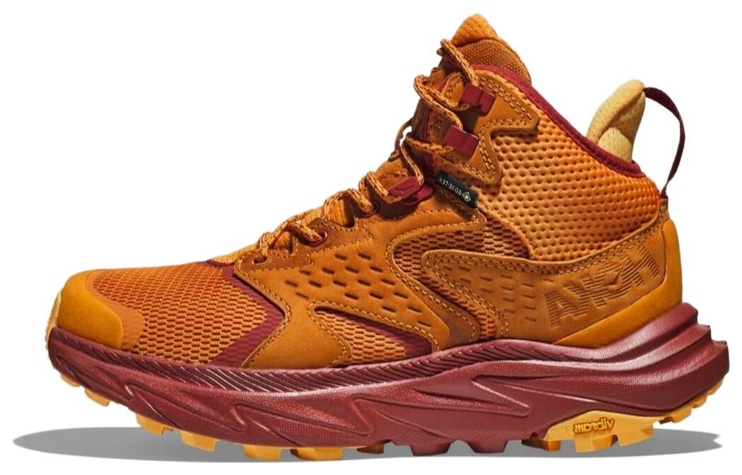 【代購】HOKA ONE ONE Anacapa 2 Mid GTX High-Top Outdoor Shoes Women's Amber