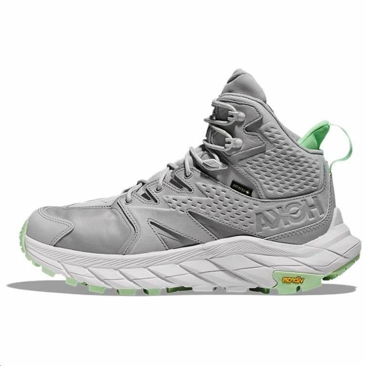 【代購】HOKA ONE ONE Anacapa GTX Hiking / Trekking Shoes Unisex Mid-Top Gray/Cyan