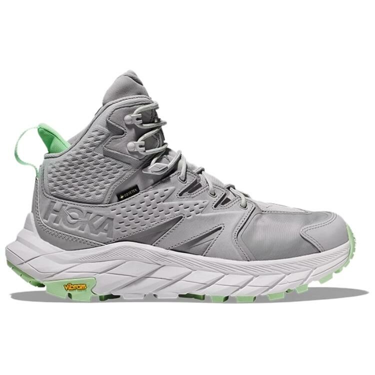 【代購】HOKA ONE ONE Anacapa GTX Hiking / Trekking Shoes Unisex Mid-Top Gray/Cyan