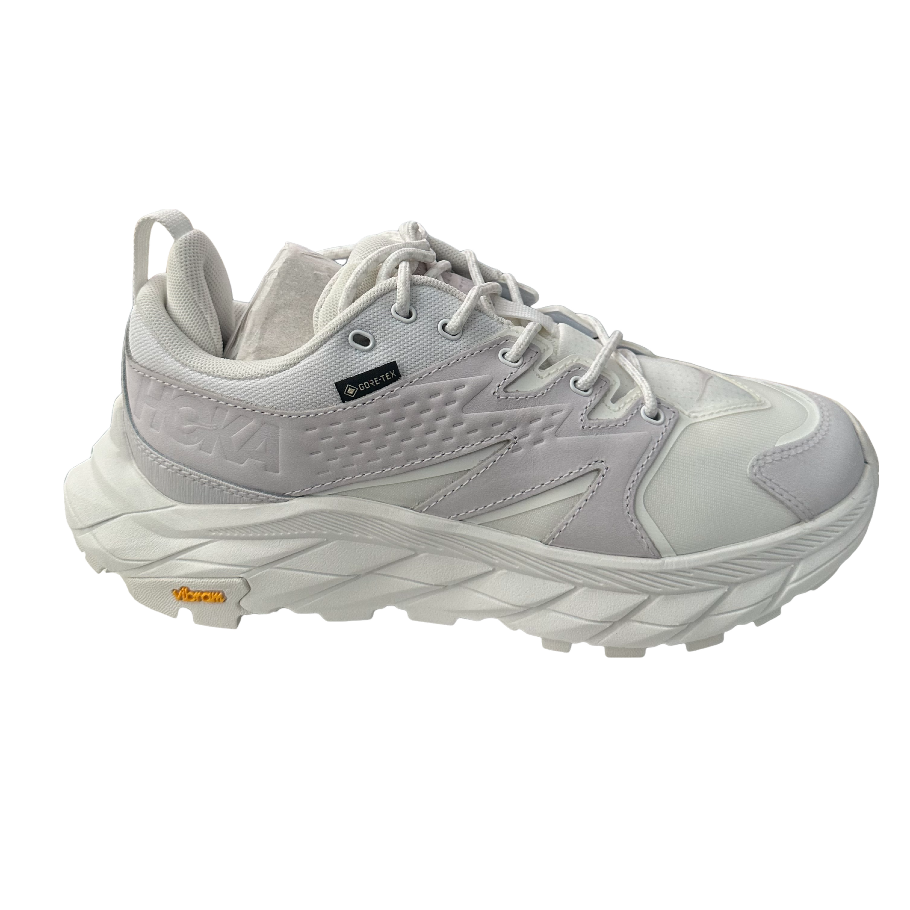 【代購】HOKA ONE ONE Anacapa GTX Anti-Slip Wear-Resistant Waterproof And Breathable Low-Top Trekking Shoes Unisex Gray