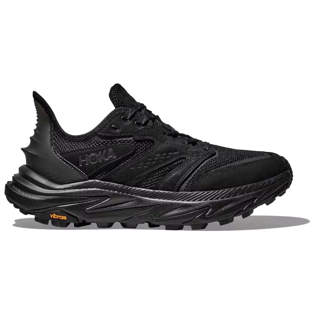【代購】HOKA ONE ONE Anacapa 2 Slip-Resistant Breathable Low-Top Running Shoes Unisex Black