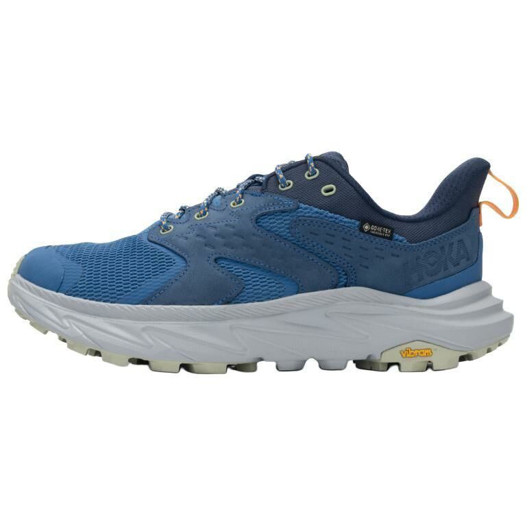 【代購】HOKA ONE ONE Anacapa Anti-Slip Wear-Resistant Low-Top Trekking Shoes Men's Blue