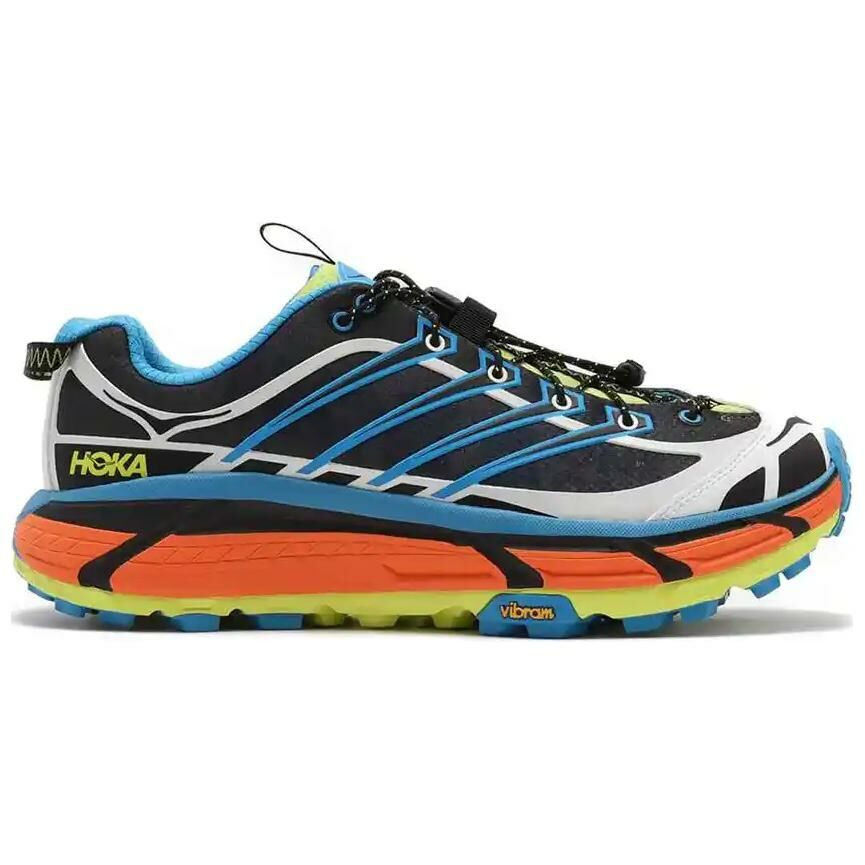 【代購】HOKA ONE ONE Mafate Three2 Black Diva Blue