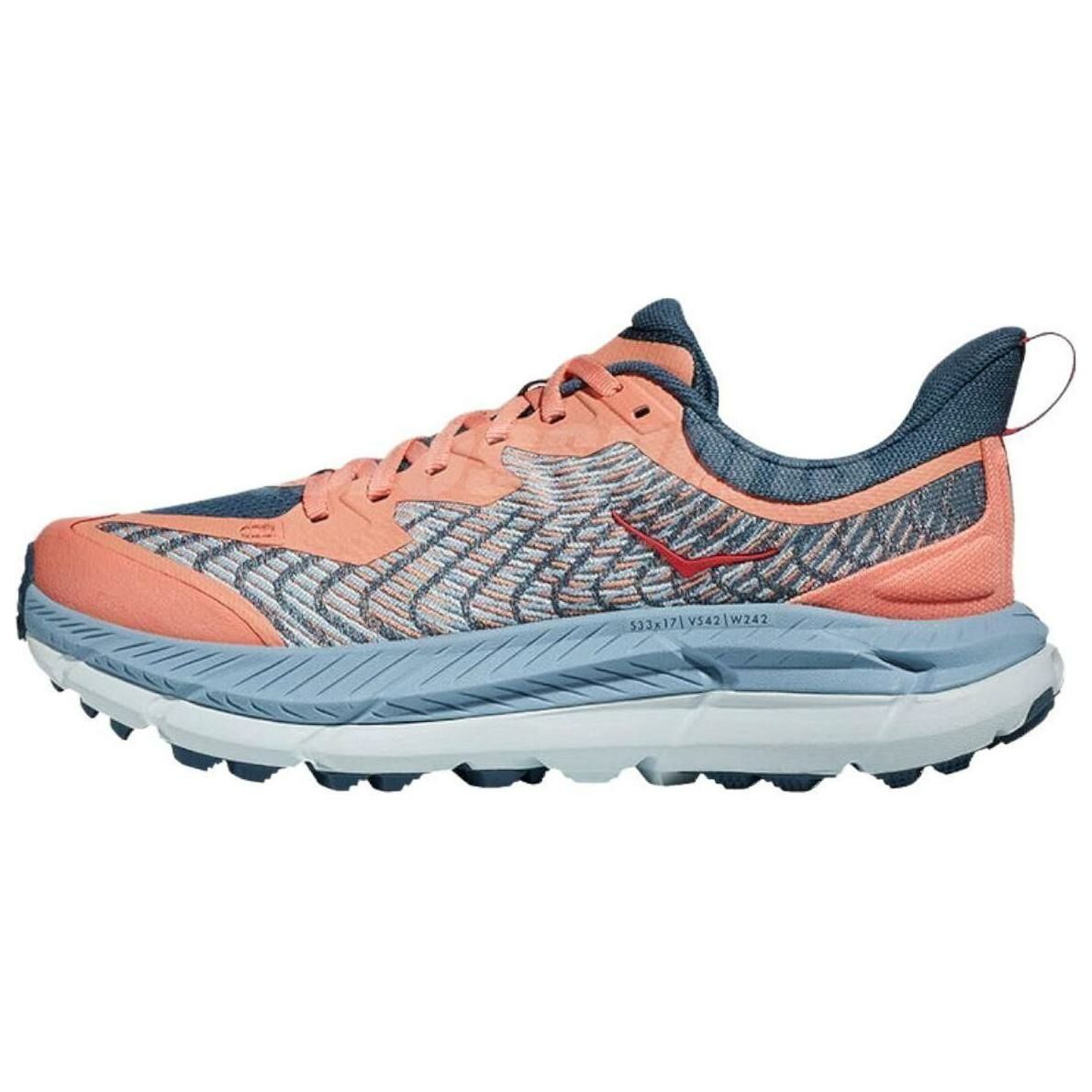 【代購】HOKA ONE ONE Mafate Speed 4 Papaya Real Teal Women's
