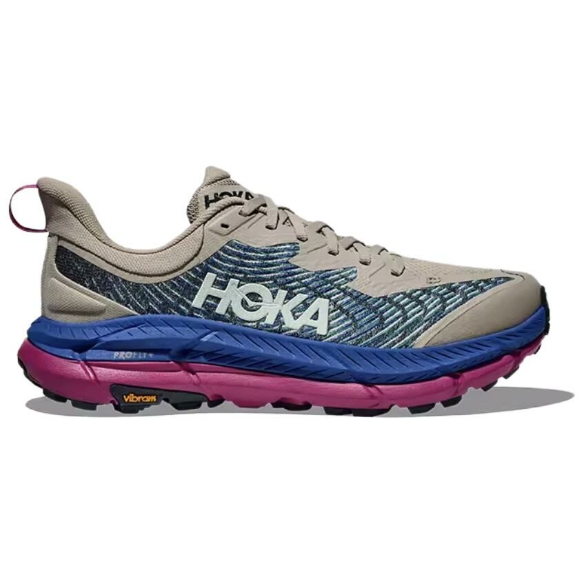 【代購】HOKA ONE ONE Mafate Speed 4 Low-Top Trail Running Running Shoes Men's Umber Blue