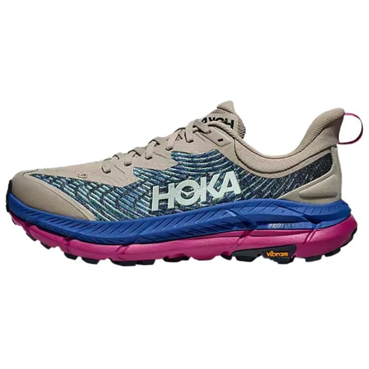 【代購】HOKA ONE ONE Mafate Speed 4 Low-Top Trail Running Running Shoes Men's Umber Blue