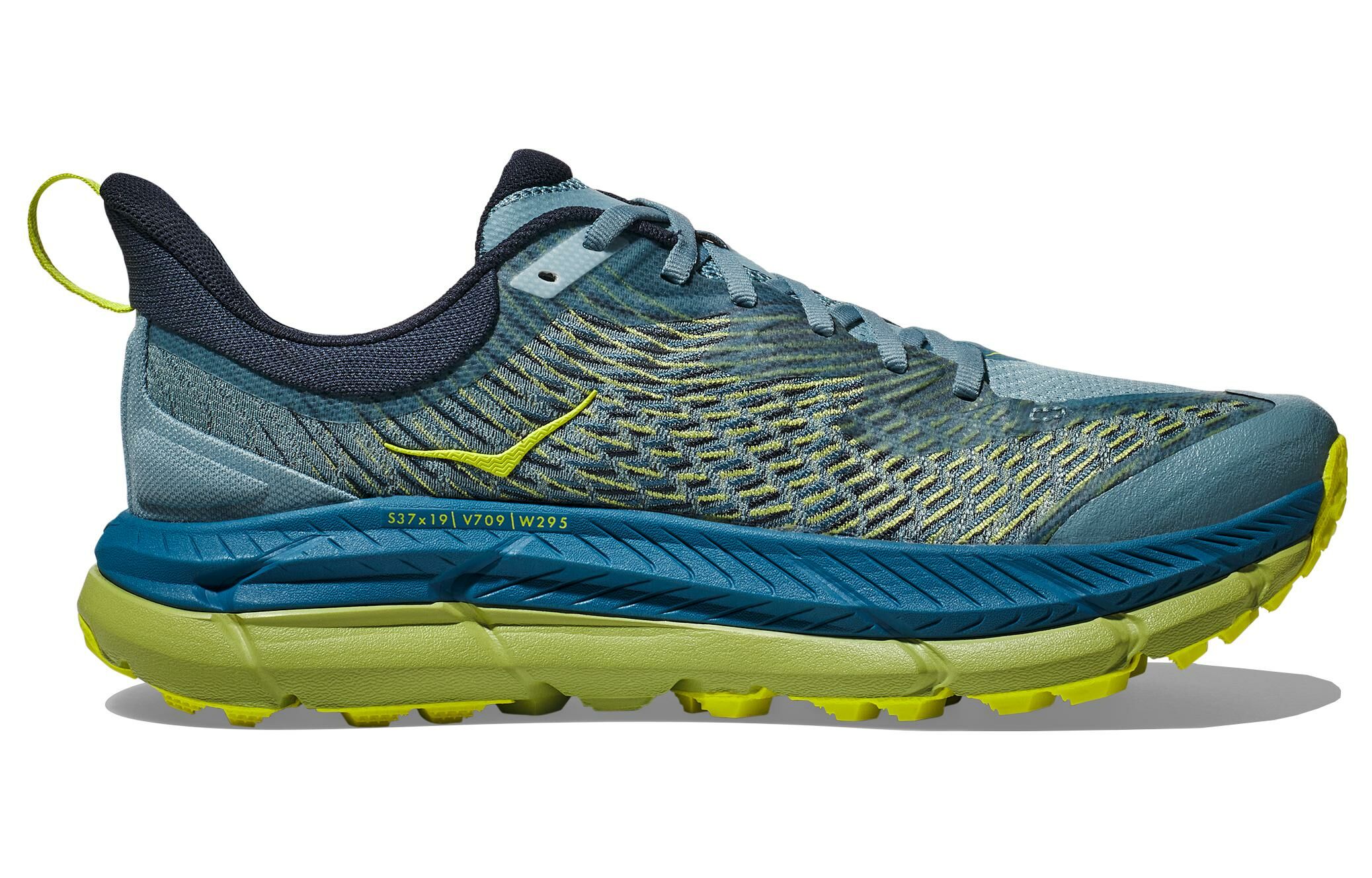 【代購】HOKA ONE ONE Mafate Speed 4 'Stone Blue Dark Citron'
