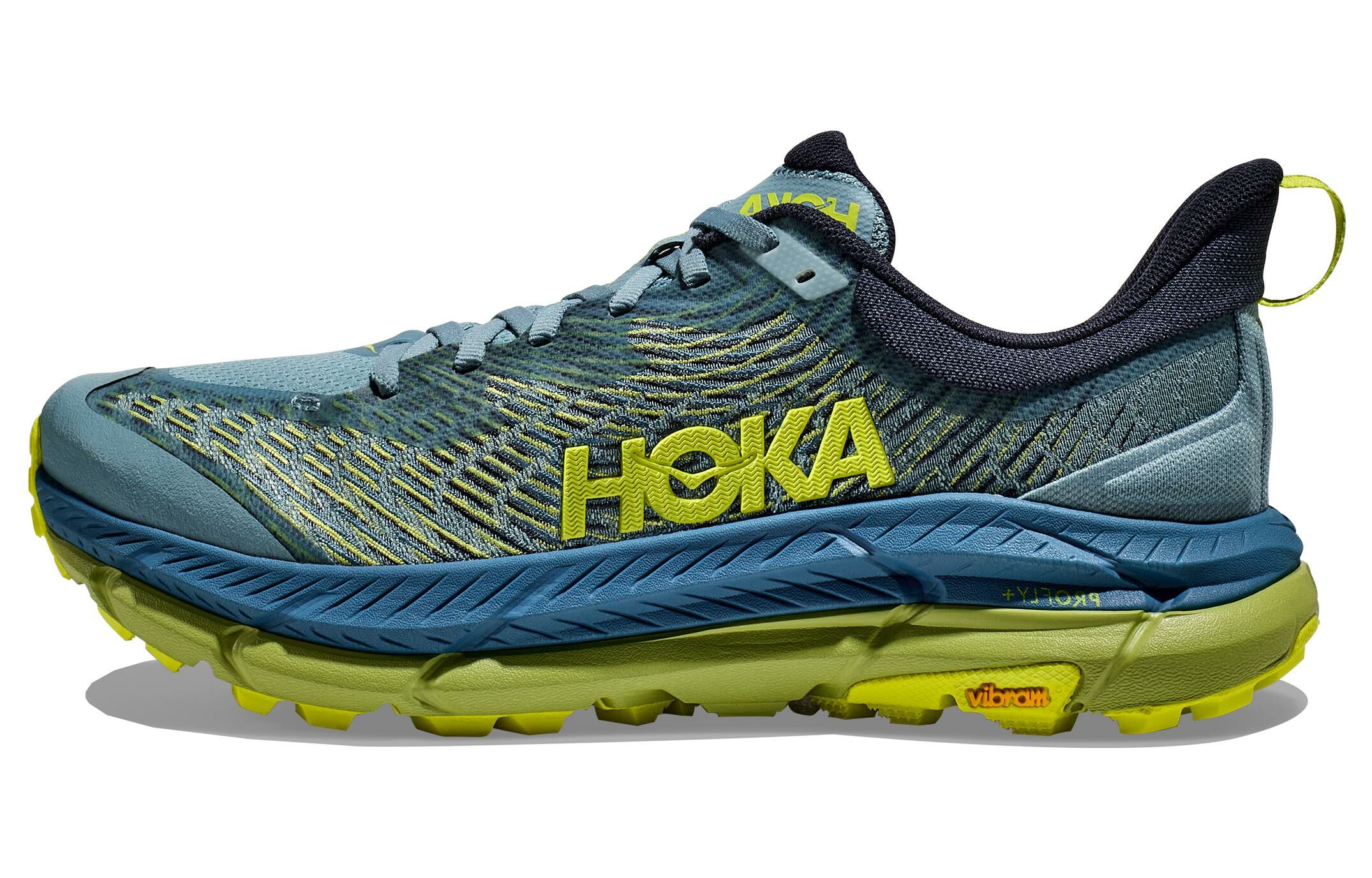 【代購】HOKA ONE ONE Mafate Speed 4 'Stone Blue Dark Citron'