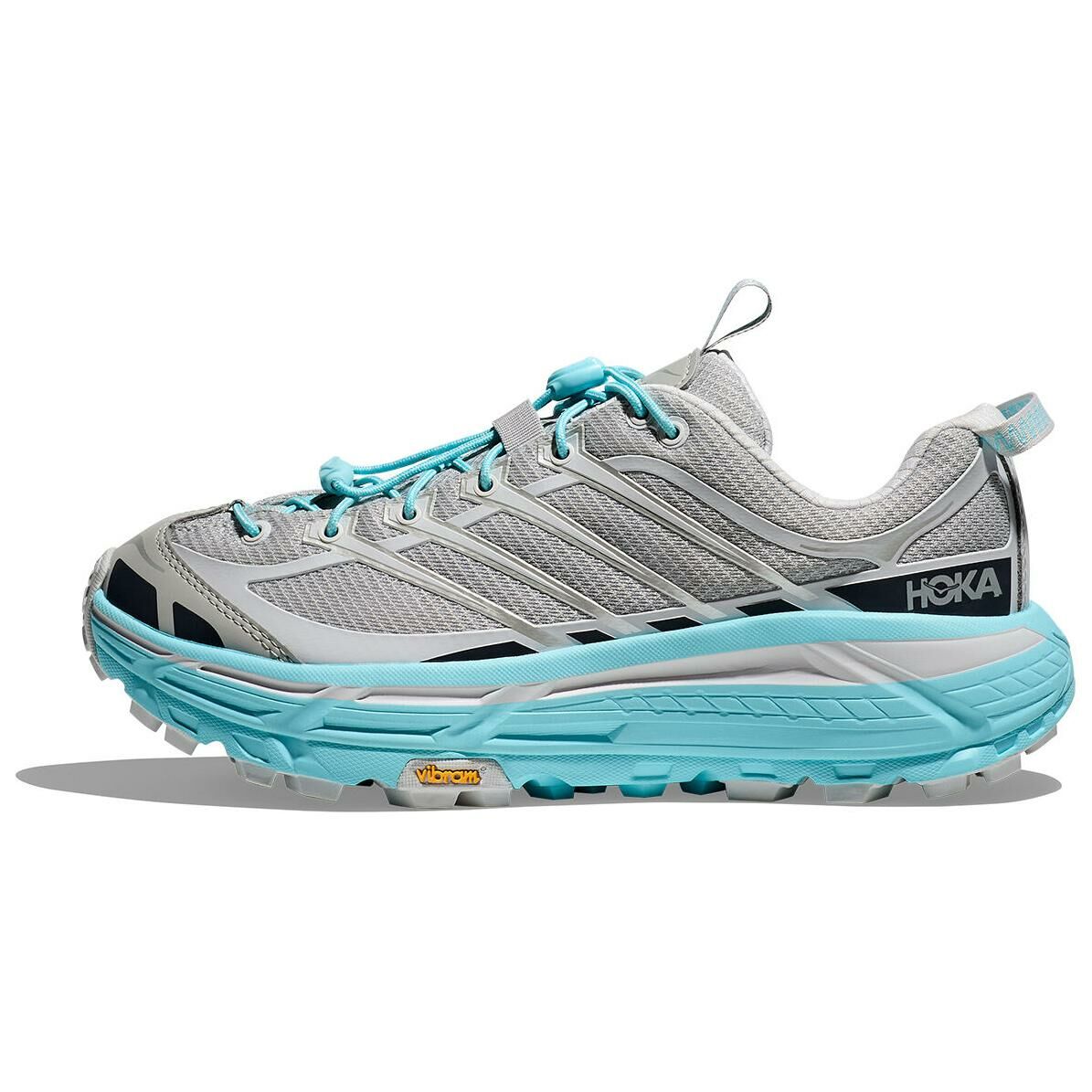 【代購】HOKA ONE ONE Mafate Three 2 Low-Top Running Shoes Unisex Gray Blue