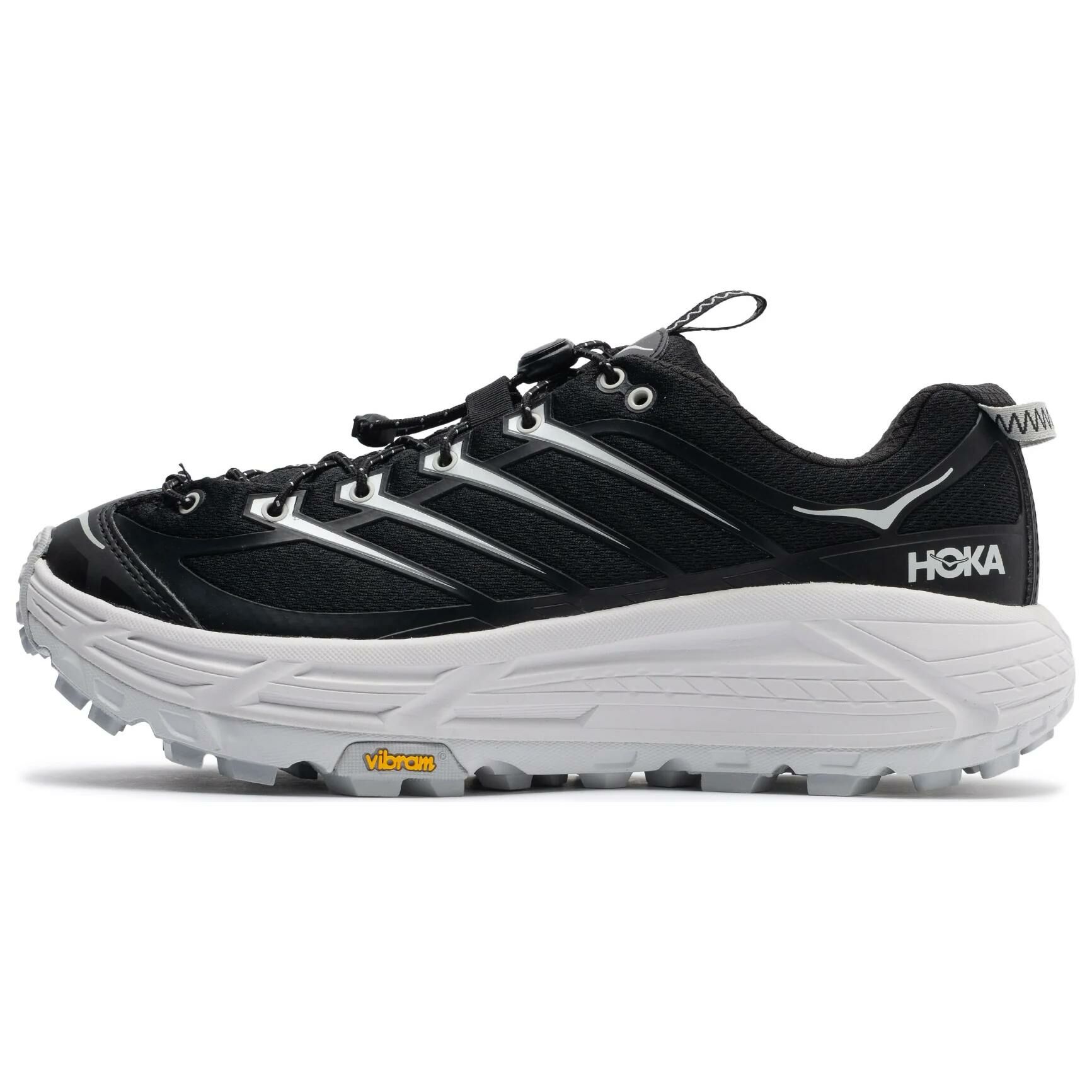 【代購】HOKA ONE ONE Mafate Three 2 Anti-Slip Wear-Resistant Low-Top Casual Running Shoes Unisex Black