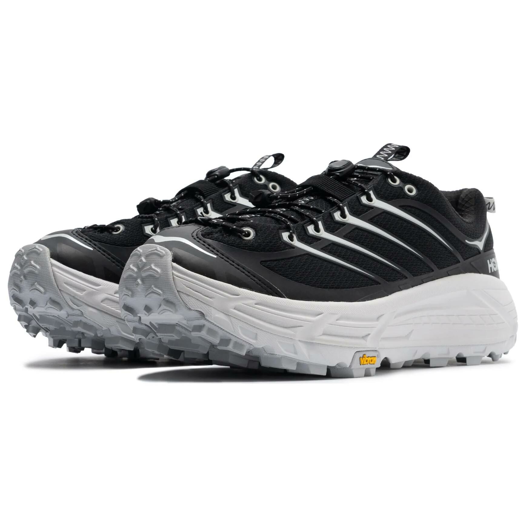 【代購】HOKA ONE ONE Mafate Three 2 Anti-Slip Wear-Resistant Low-Top Casual Running Shoes Unisex Black