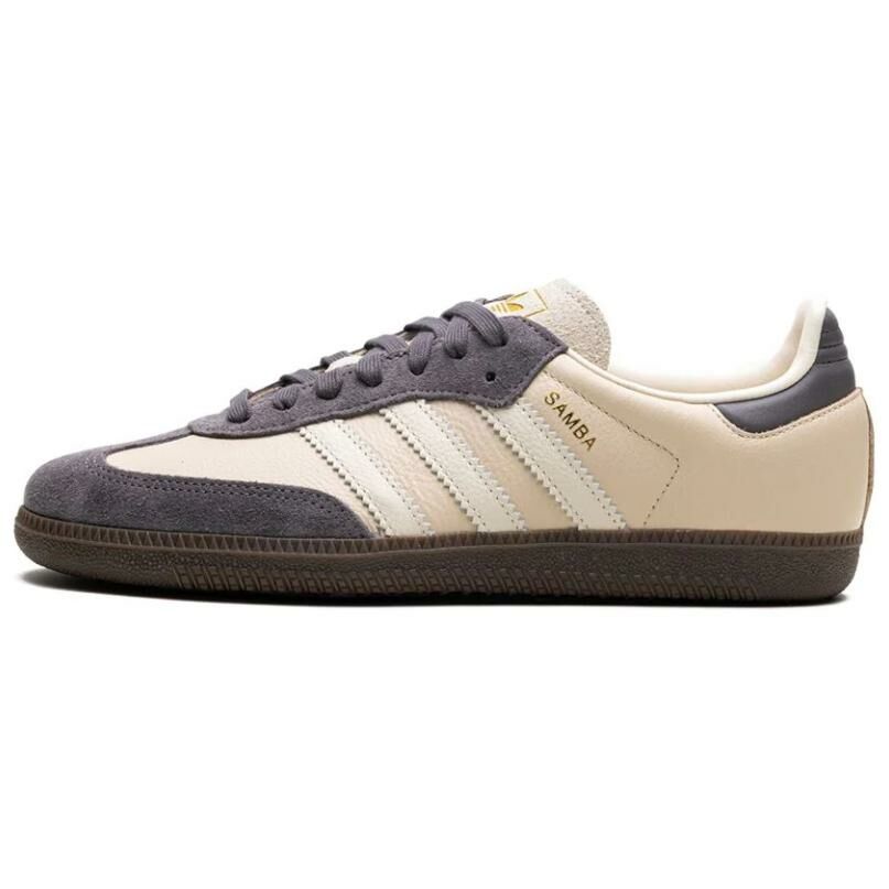 【代購】Samba Women's Adidas Og 'Crystal Sand Charcoal' Women's