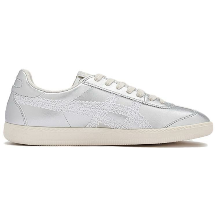 【代購】Onitsuka Tiger Tokuten Anti-Slip Wear-Resistant Low-Top Skateboard Shoes Unisex Silver