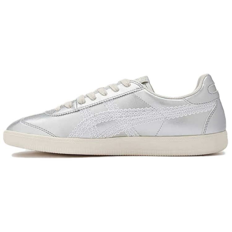 【代購】Onitsuka Tiger Tokuten Anti-Slip Wear-Resistant Low-Top Skateboard Shoes Unisex Silver
