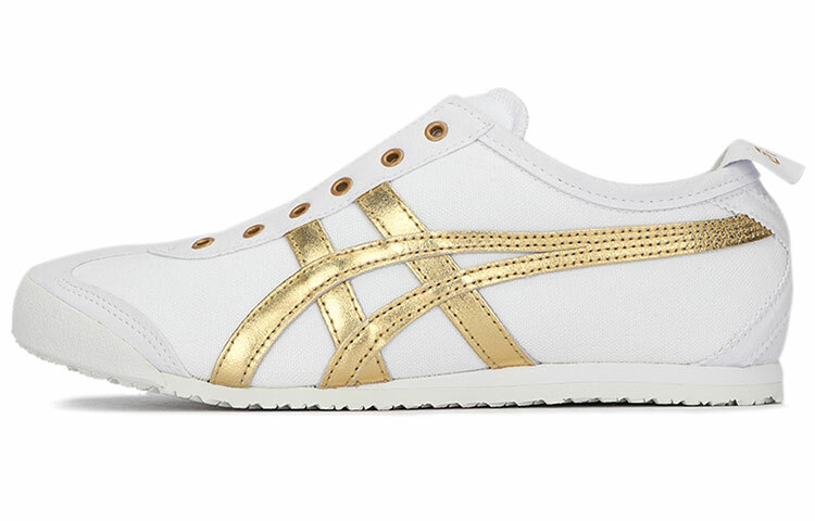 【代購】Onitsuka Tiger Mexico 66 Slip-On 'White Pure Gold'